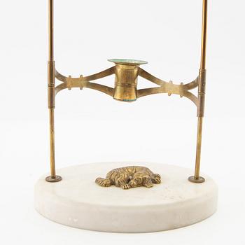 Läsljusstake, empire 1800-tal.