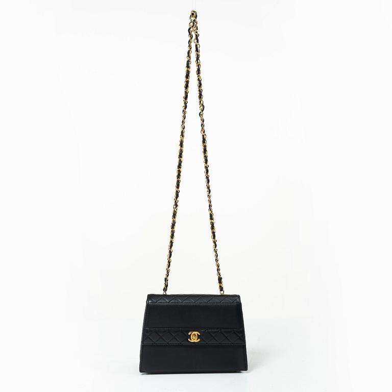Chanel, Bag, "Trapezoid Flap Bag", 1989-1991.