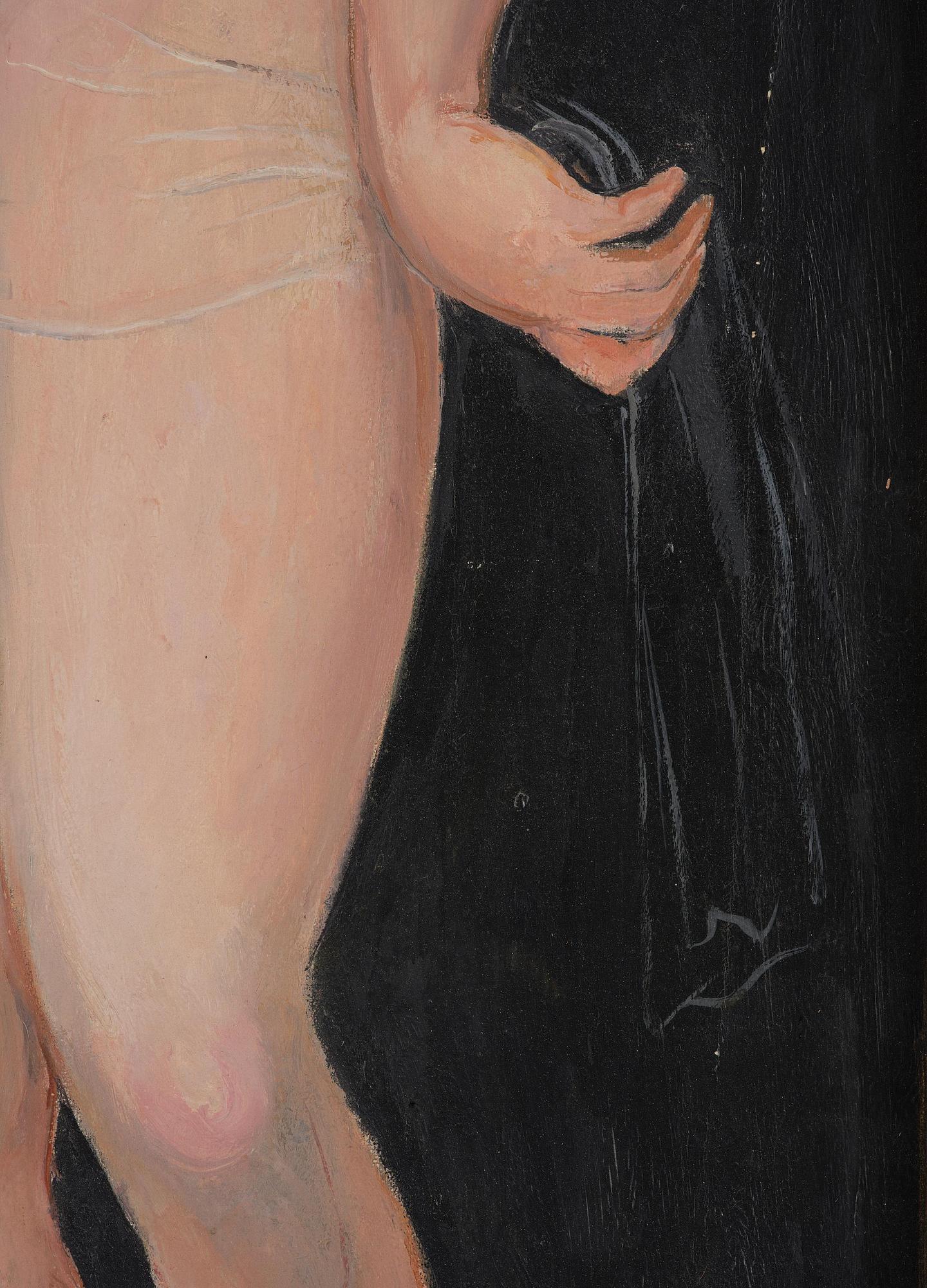 Nils von Dardel, Venus och Amor (Kopia efter Cranach).