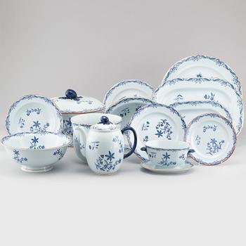 SERVIS, 75 pieces, porcelain, "Ostindia", Rörstrand, 20th century.