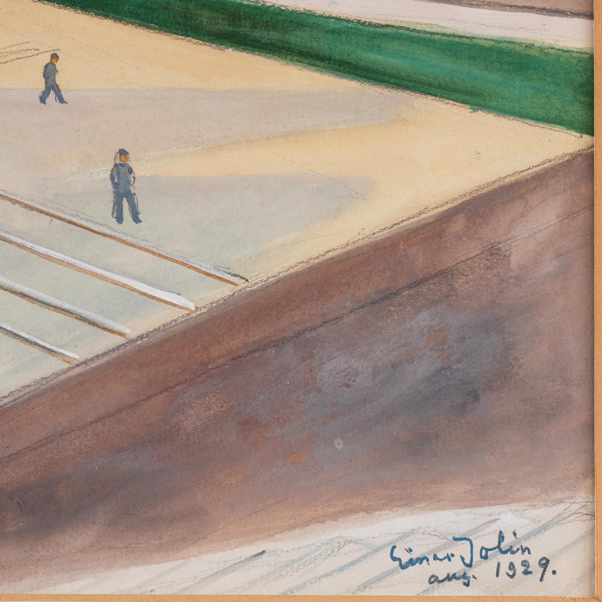 Einar Jolin, View over Stockholm.