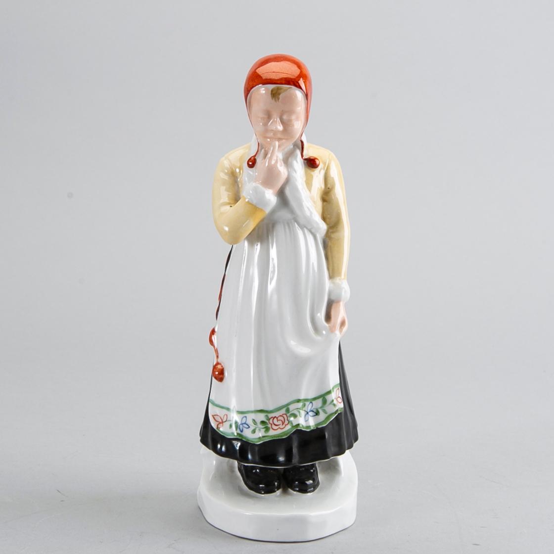 HILMA PERSSON-HJELM, figurin, Jösse Härad, Rörstrand, porslin, tidigt 1900-tal, sign.