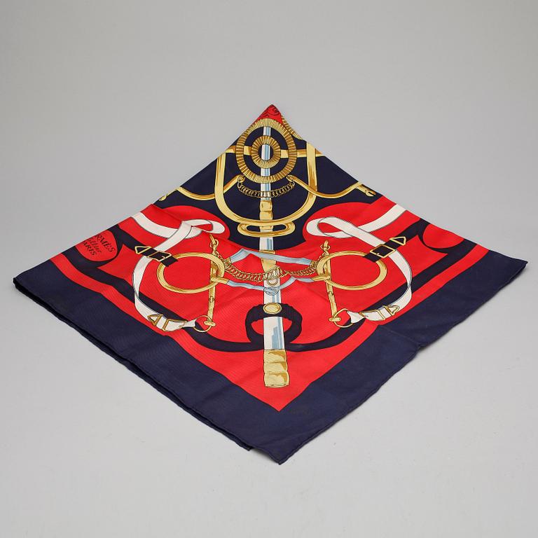 SCARF, siden, "Eperon d'Or", Hermès, Paris.