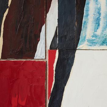 Philip von Schantz, oil on panel and assemblage.