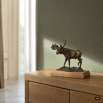 Torbjörn Forsberg, Moose bulls, 2 pcs.