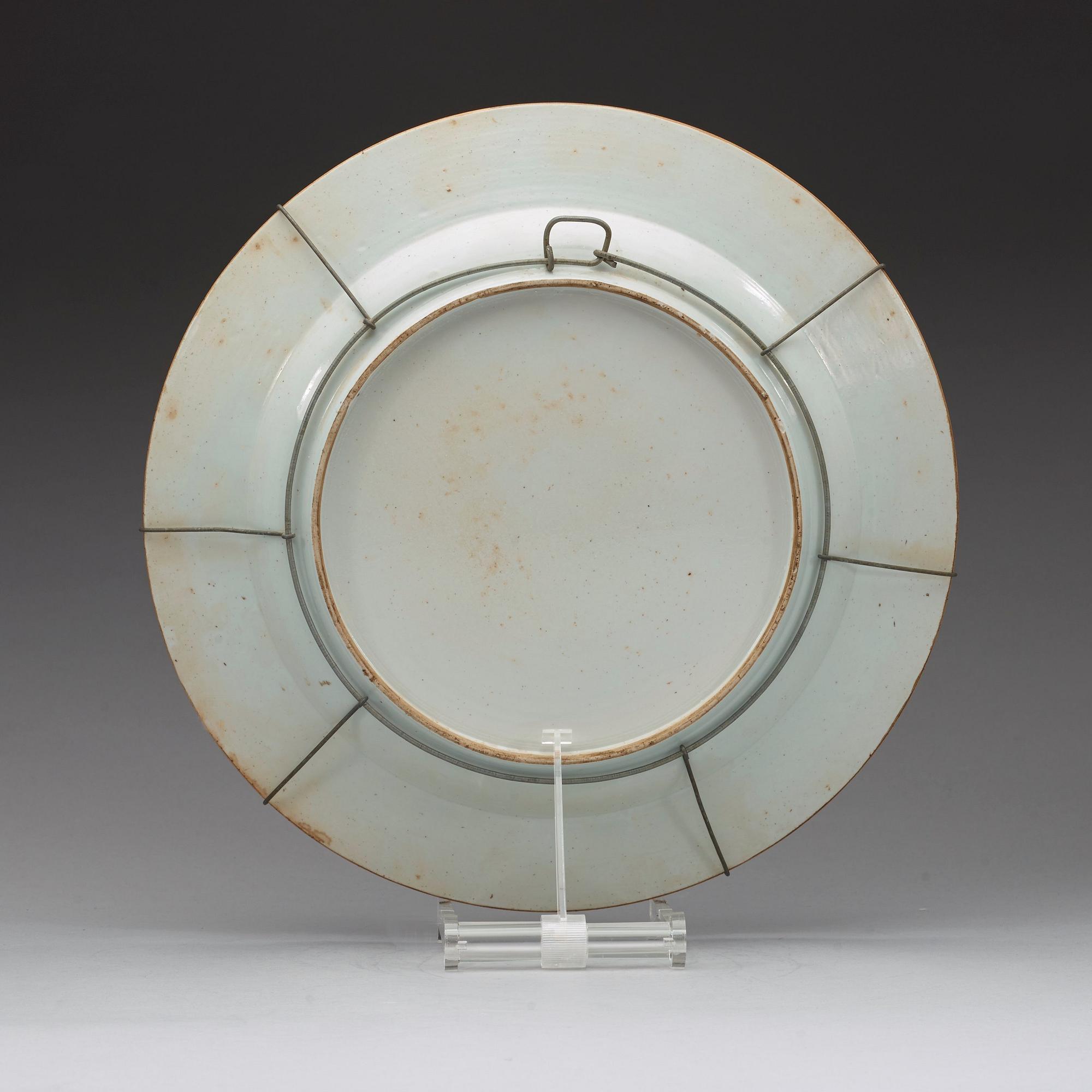 FAT, porslin, Qingdynastin, Qianlong (1736-95).