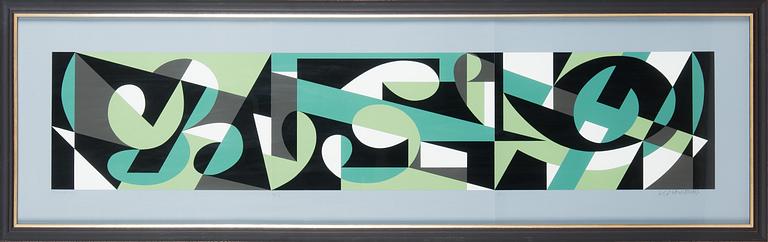 Lars-Gunnar Nordström, "Green triptych".