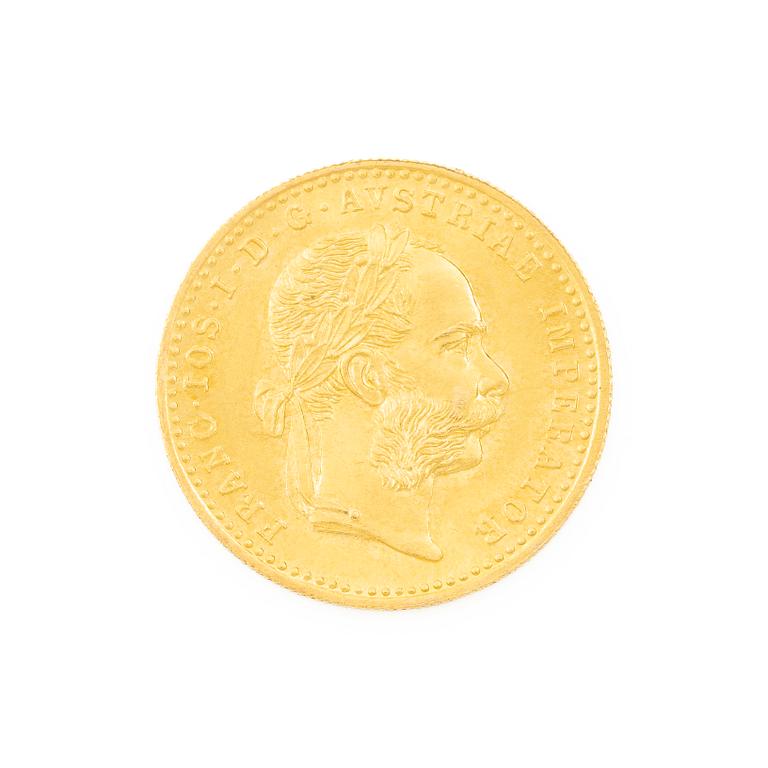 Guldmynt, Österrike-Ungern, 1 Ducat, 1915.