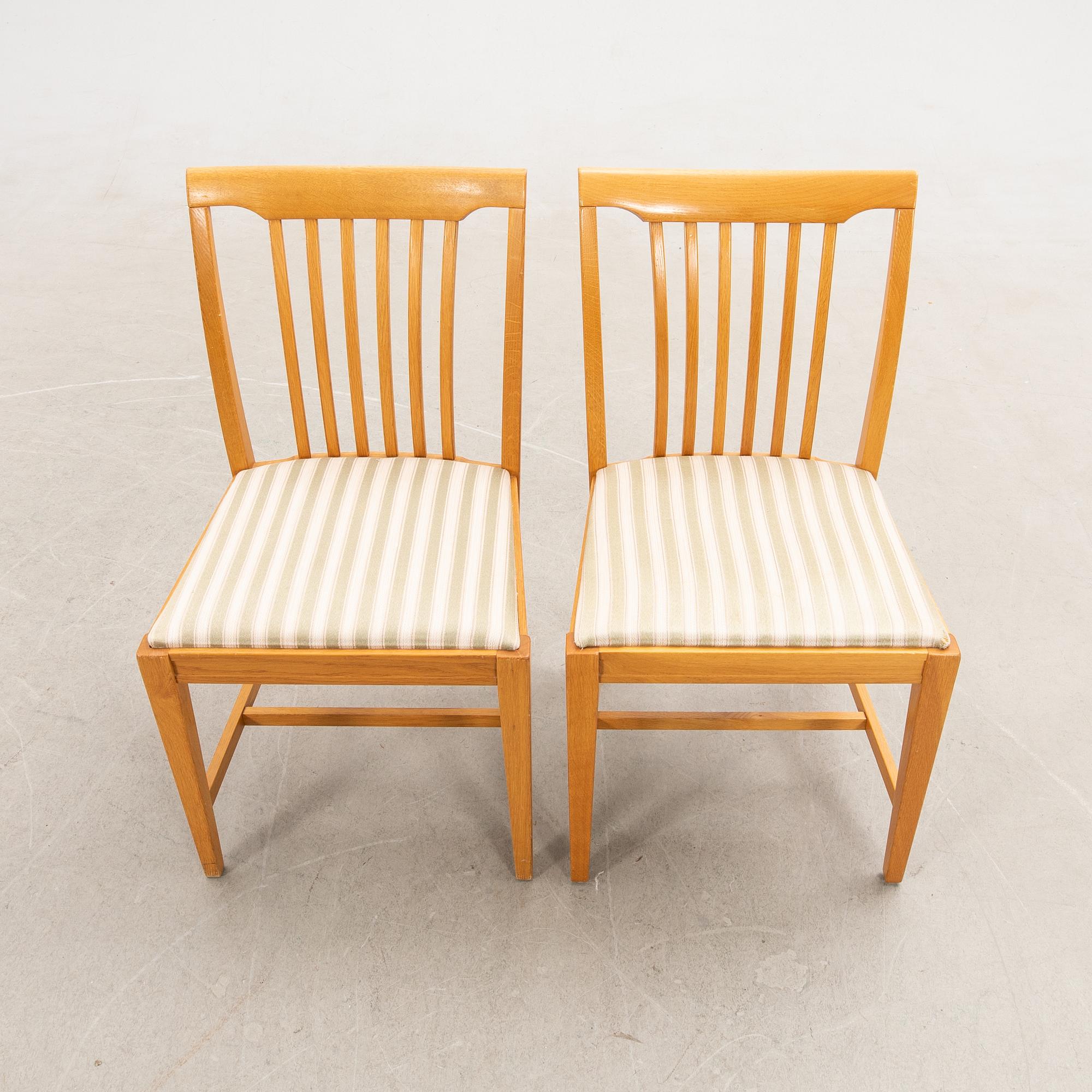 Chairs 12 pcs, later part of the 20th century.