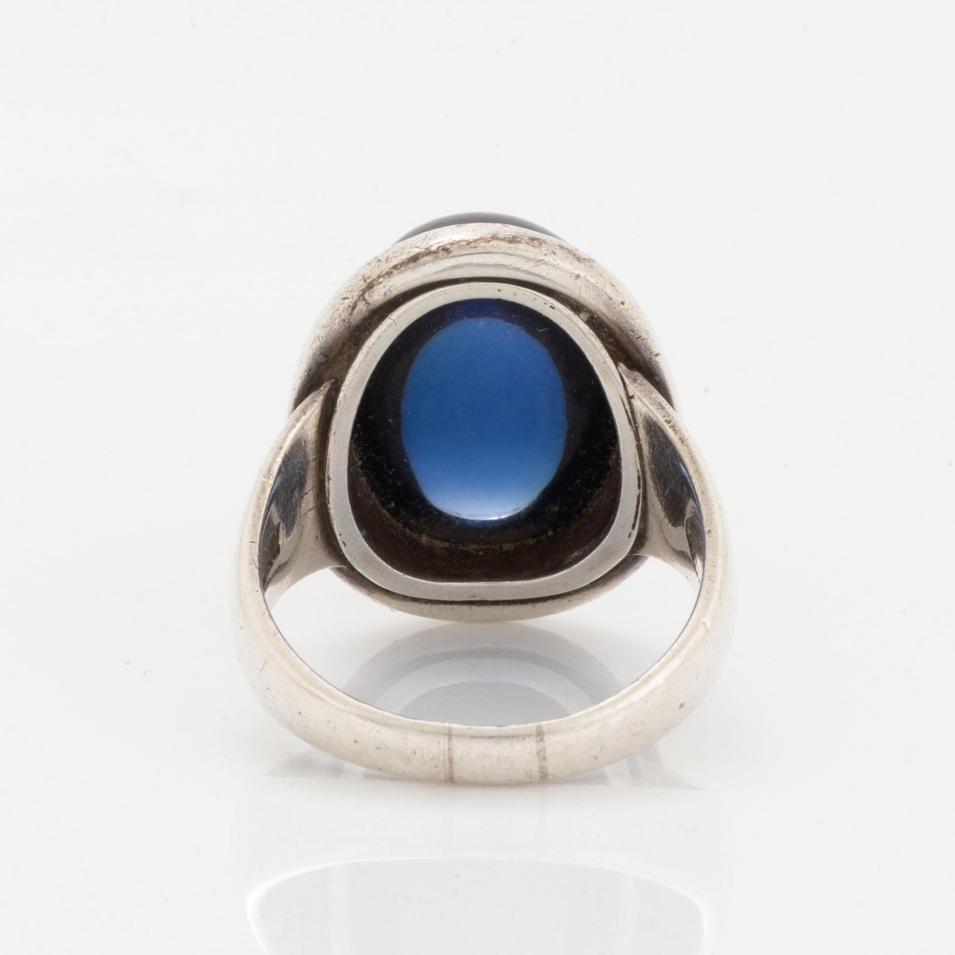 Georg Jensen, ring, sterling silver.