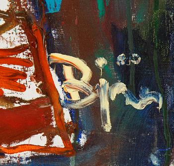 Björn Björnholt, oil on canvas, signed and dated 1989.