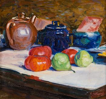 VERNER THOMÉ, STILL LIFE.