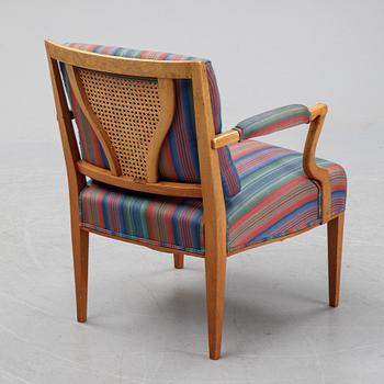 Josef Frank, a mahogany model 969 armchair from Svenskt Tenn.