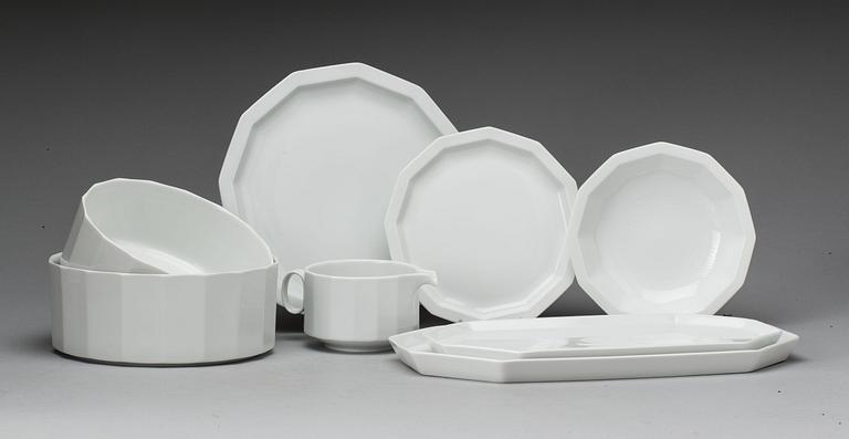 MATSERVIS, porslin, 37 delar, Rosenthal.