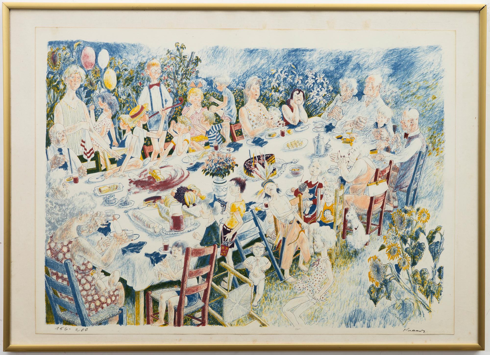 Eerik Haamer, Summer party.