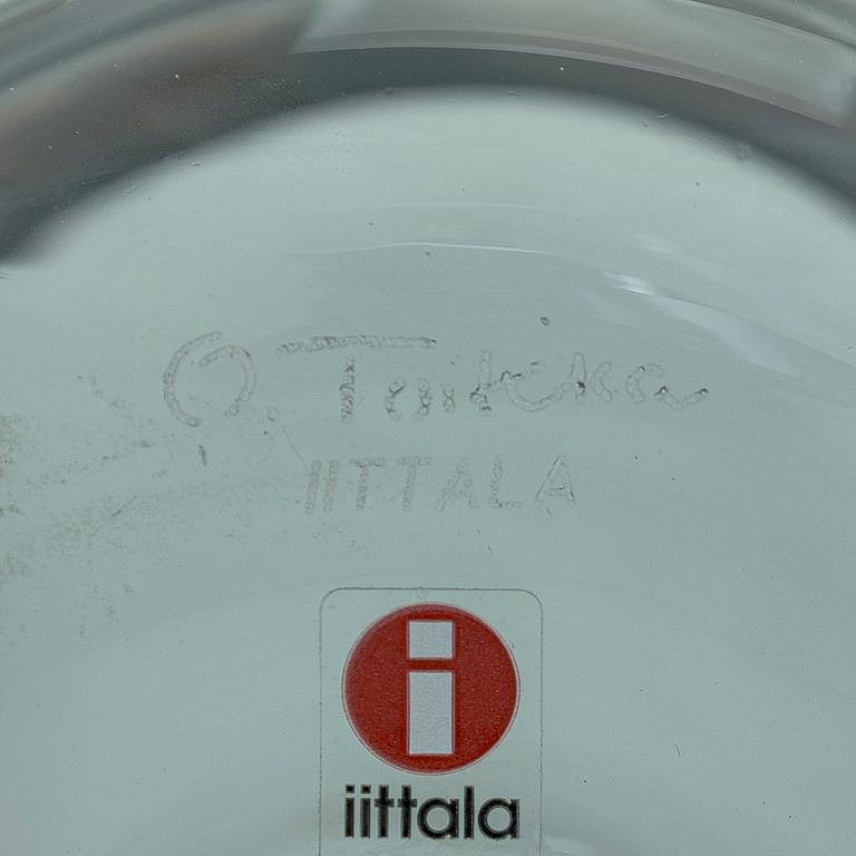 Oiva Toikka, glasfågel, "Long-eared owl", signerad O. Toikka Iittala.