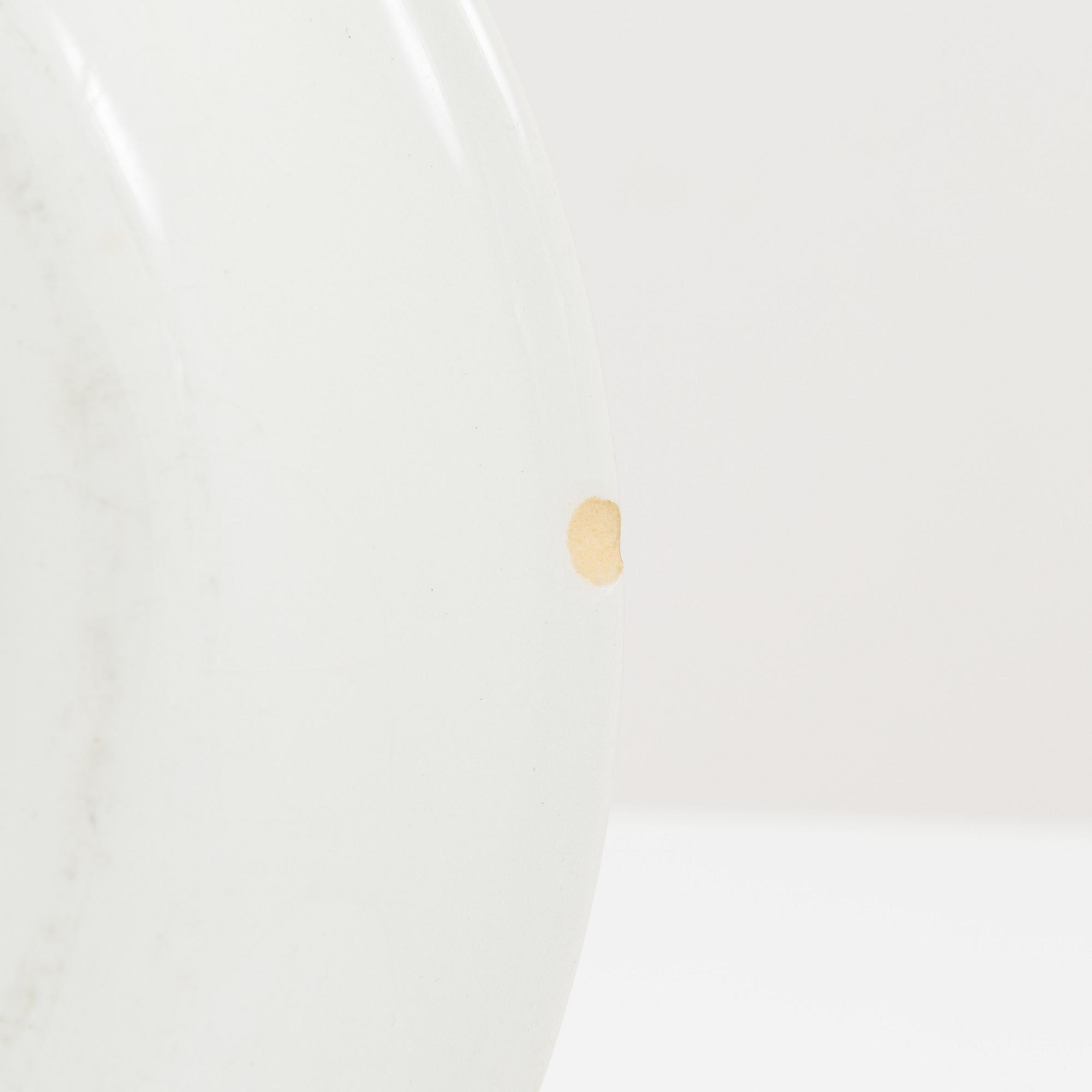 Anja Juurikkala, tallrikar, 6 st, porslin "Crayfish", Arabia. I produktion 1953-1960.