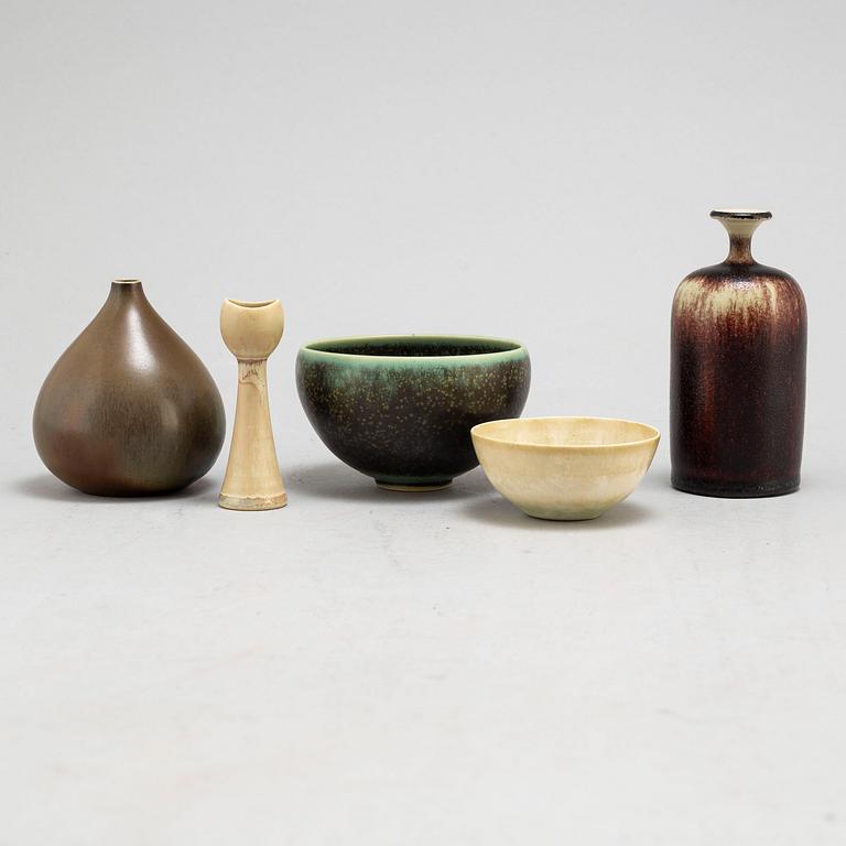 VASES AND BOWLS, ceramics, 1950s and later.
