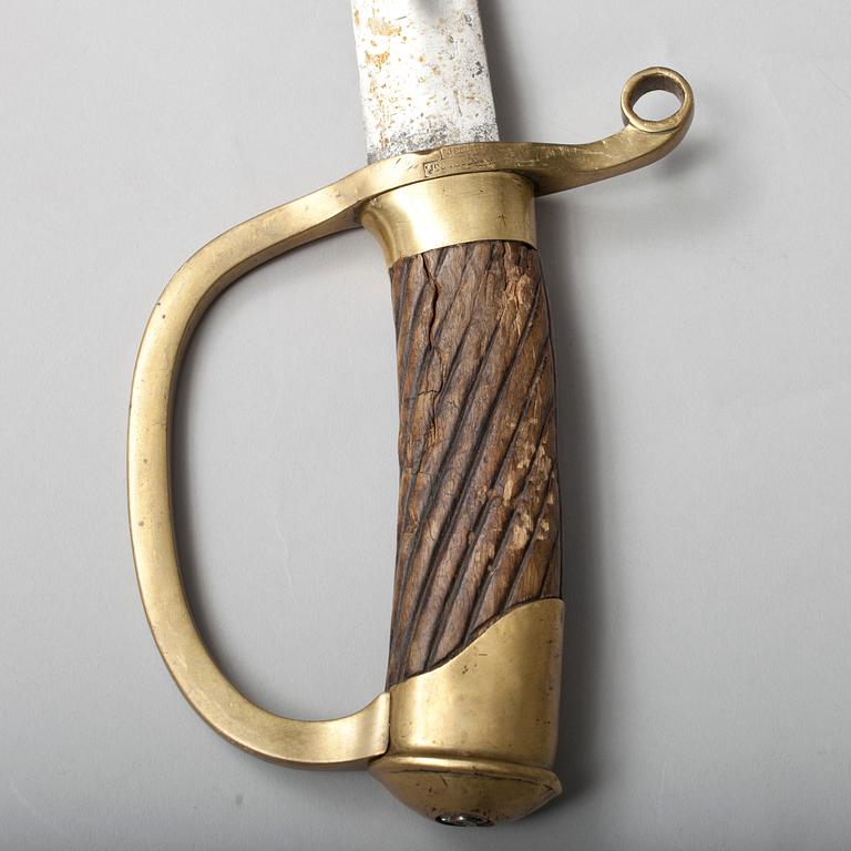 SABEL, "Saschka" m/1881 samt SABEL, "Kosacksabel" 1915, Ryssland.