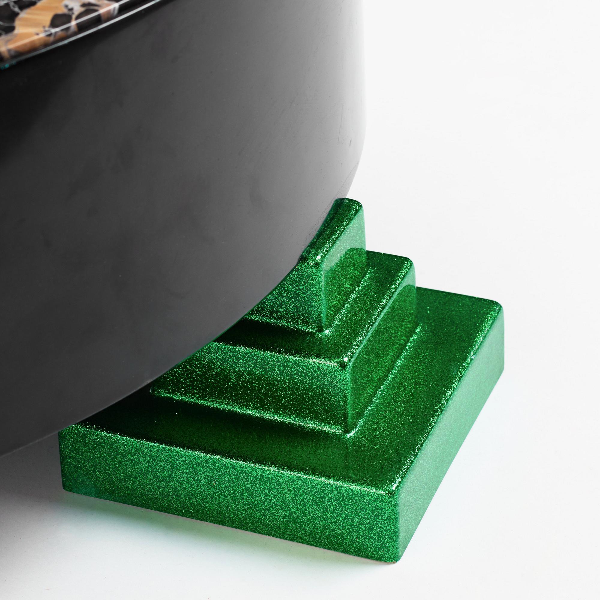 Ettore Sottsass, a "Park Lane" coffee table, Memphis, Italy, post 1983.