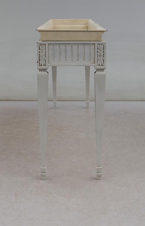 BLOMBORD, gustaviansk stil, 1900-talets andra hälft.