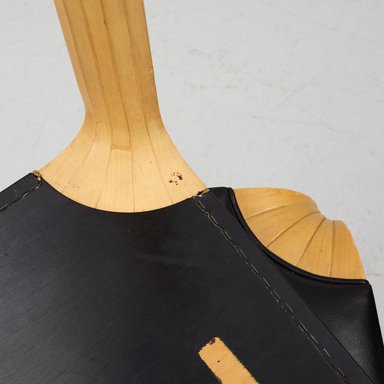 Alvar Aalto, a pair of 'X601' stool for Artek, later half of the 20th century.