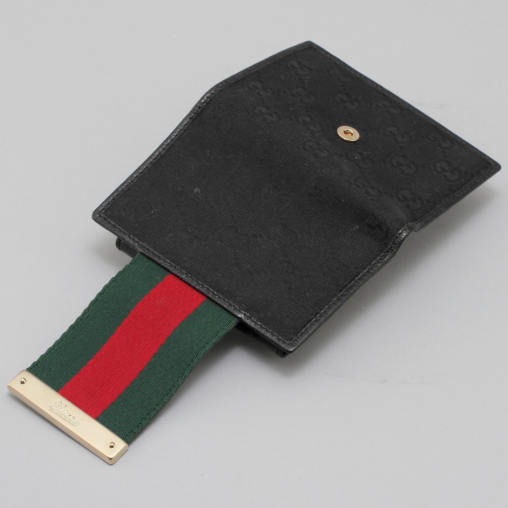 PLÅNBOK, Gucci, "continental wallet", 2000-tal.
