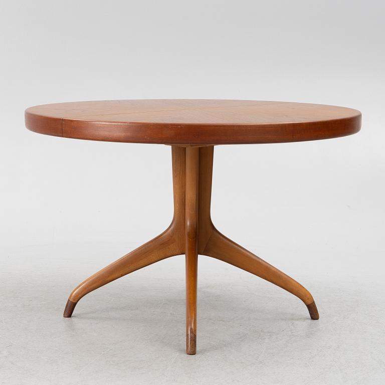 David Rosén, dining table, "Futura", for Nordiska Kompaniet, 1950s.