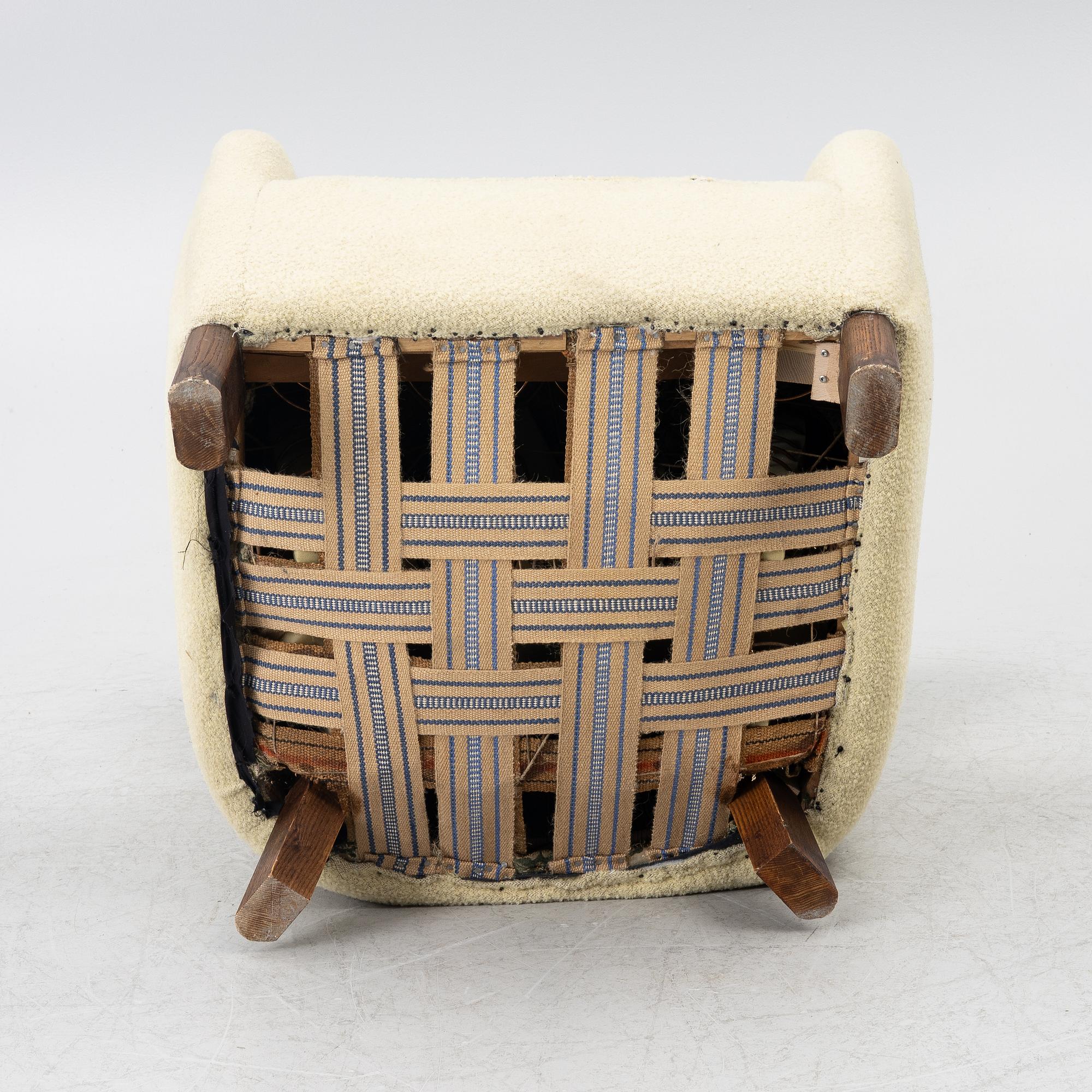 A Scandinavian Modern armchair, mid20th century.