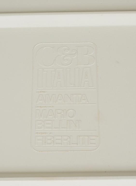 FÅTÖLJER, ett par, "Amanta", Mario Bellini för C&B, Italien, 1970-tal.