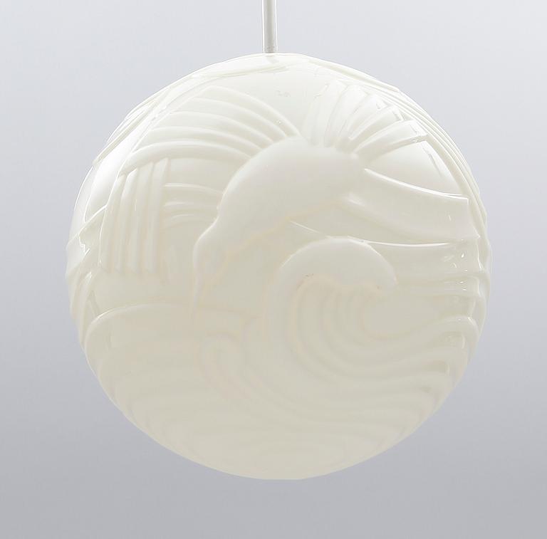 TAKLAMPA, art déco, 1900-talets första hälft.