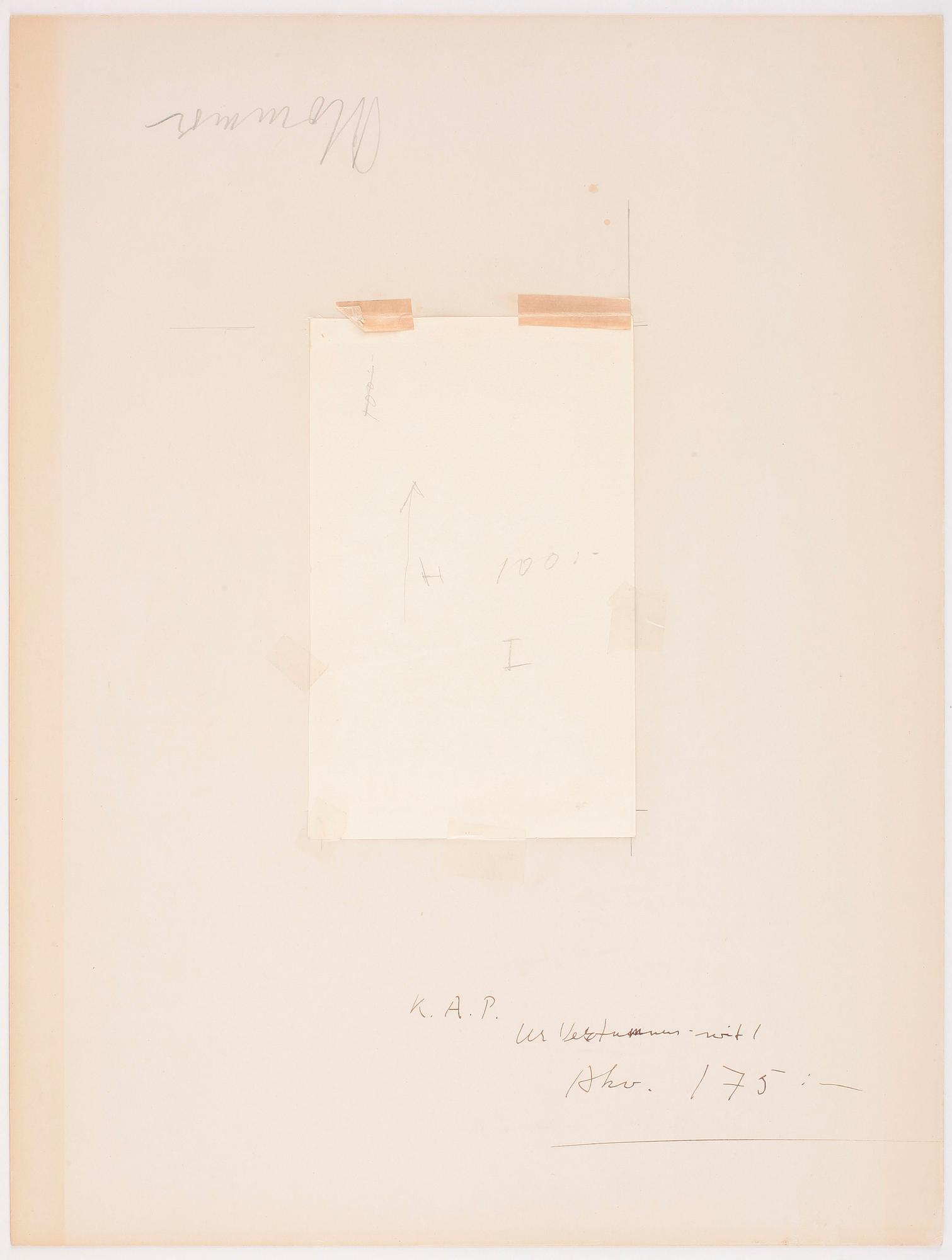 KARL AXEL PEHRSON, akvarell, sign o dat 55.