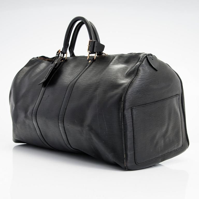 Louis Vuitton, an Epi Leather 'Keepall 55' Bag.