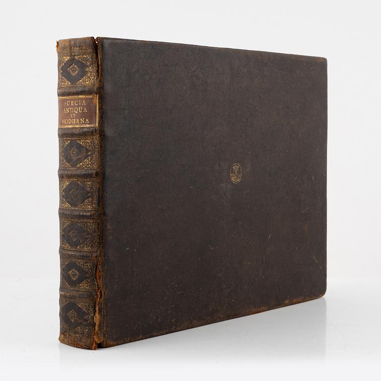 The greatest Swedish topographical work, with 353 engraved plates.