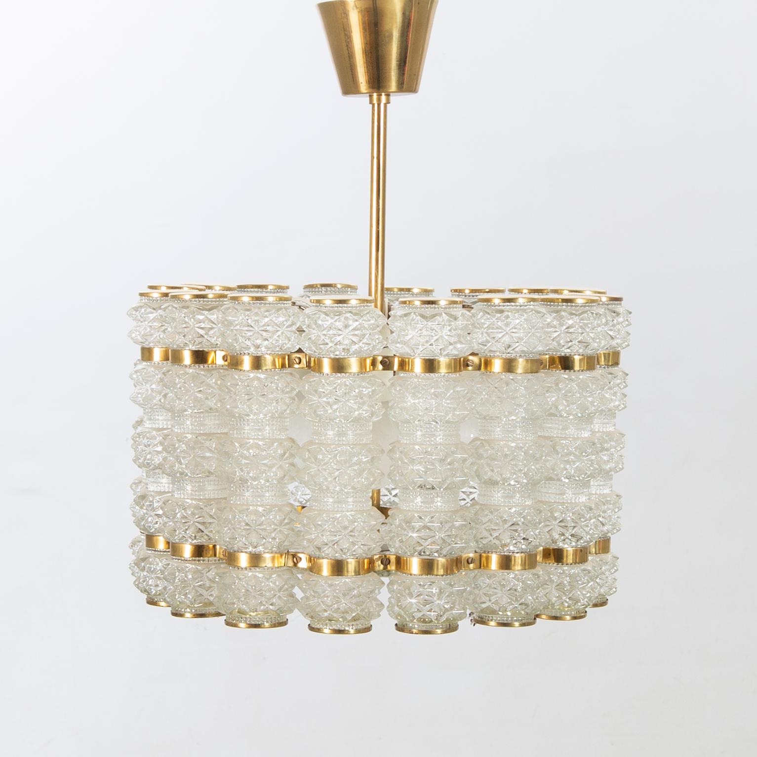 Taklampa Konsthantverk Tyringe 1900-talets mitt.