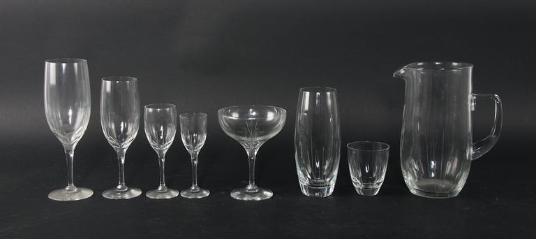 GLASSERVIS, 72 delar.