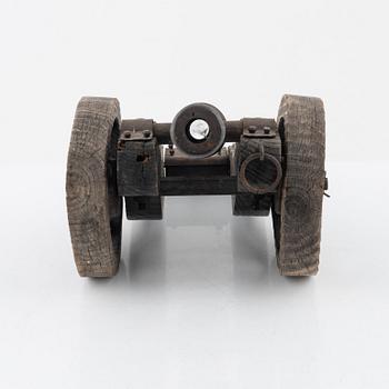 A cast iron canon, early 20th Century.