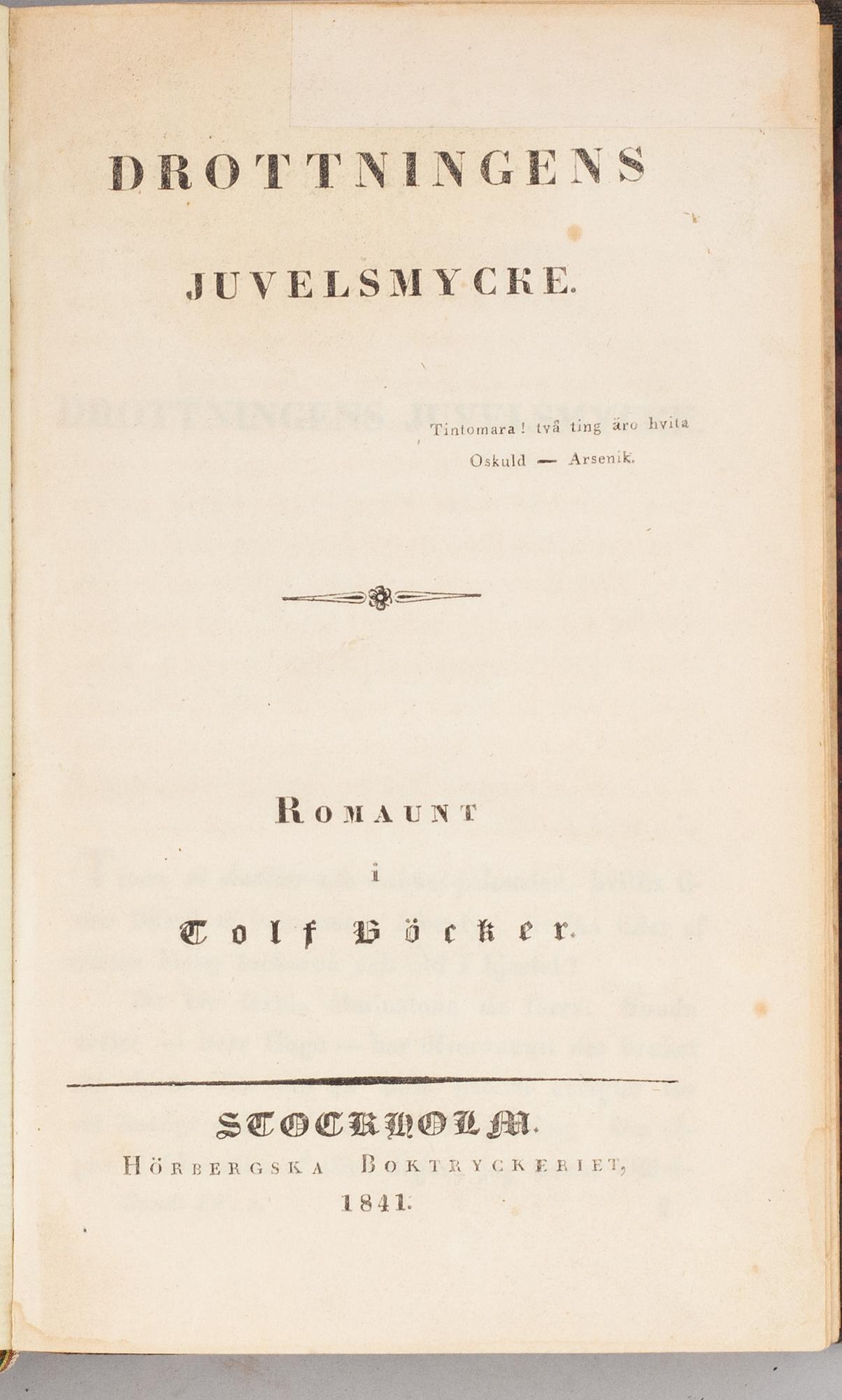 Almquist: Törnrosens bok (6 vol).