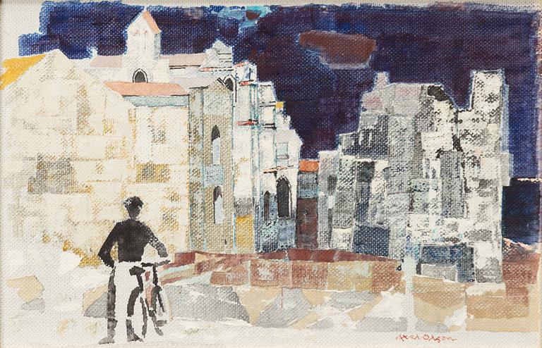 Axel Olson, "Fransk stadsbild".