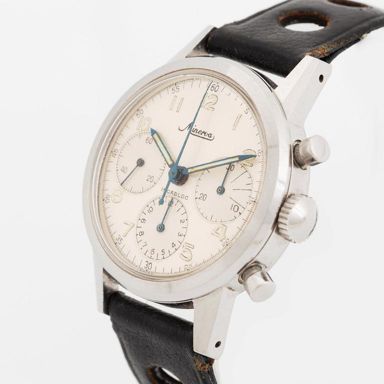 Minerva, chronograph, ca 1965.