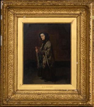 EDWARD CHARLES BARNES, oil on canvas, signed E Barnes.