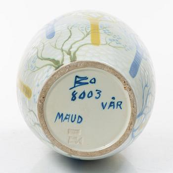 Maud Fredin-Fredholm, a 'Vår' floor vase, Bo Fajans, 1946-1949.
