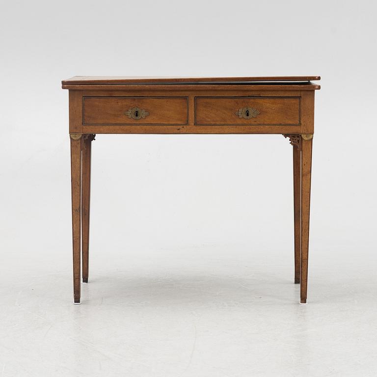 A Swedish Gustavian Games Table, early 19th Century.