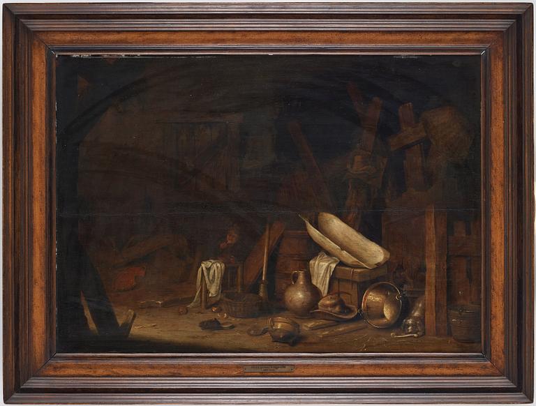 PIETER JACOBSZ. DUYFHUYSEN, attributed to. Unsigned.  Reinforced panel 59 x 83 cm.