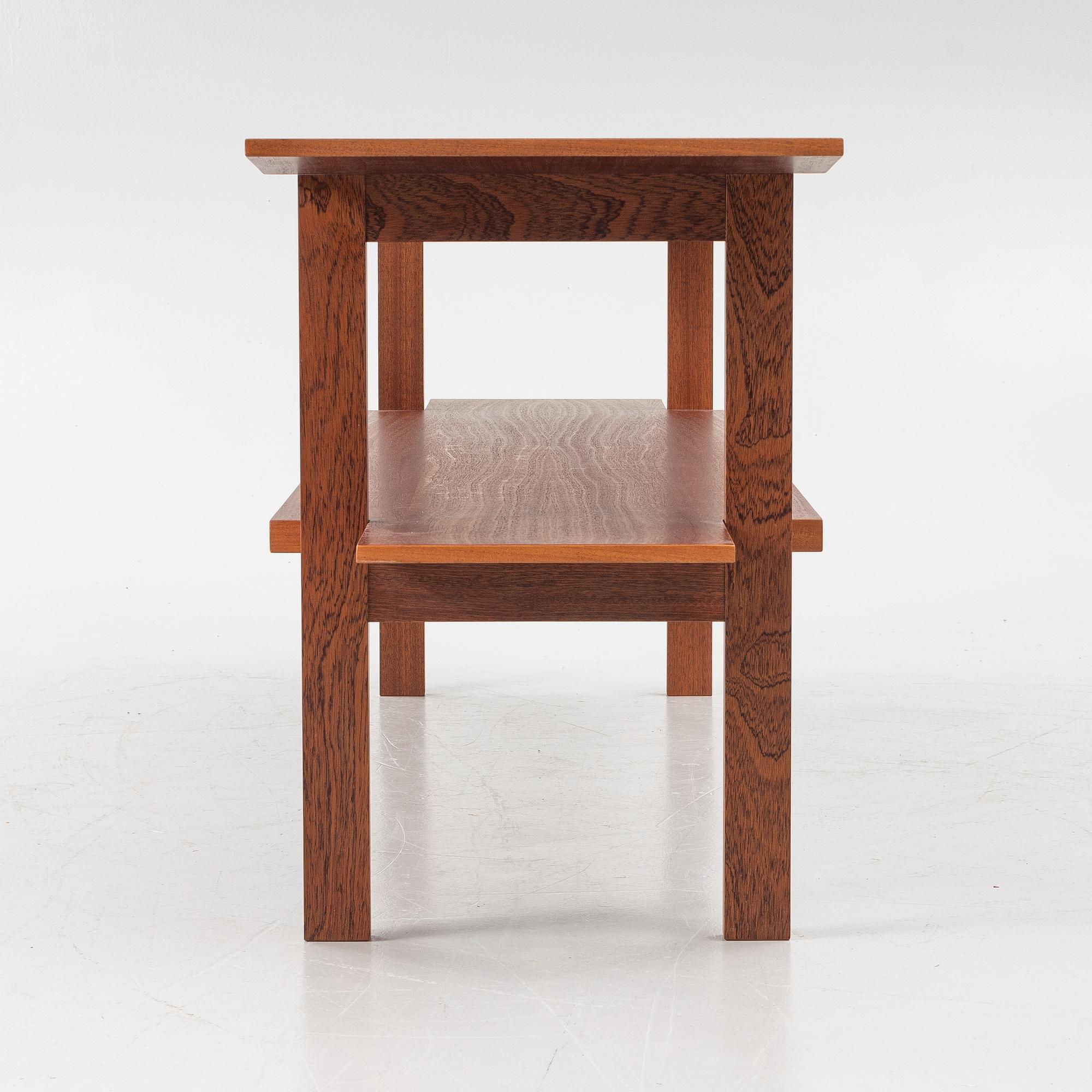 Josef Frank, a model 648 library table, Svenskt Tenn, post 1985.