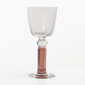 Gunnar Cyrén, glasservis, 15 delar, "Versailles", Orrefors.