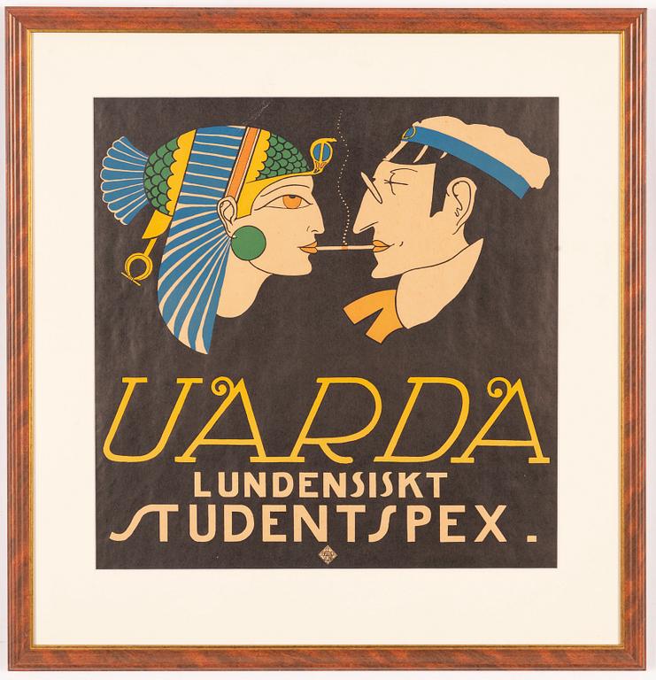 Harald Sjövall, "UARDA - Lundensiskt Studentspex".