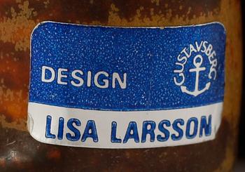 FIGUR, stengods, katt, Lisa Larson, Gustavsberg.