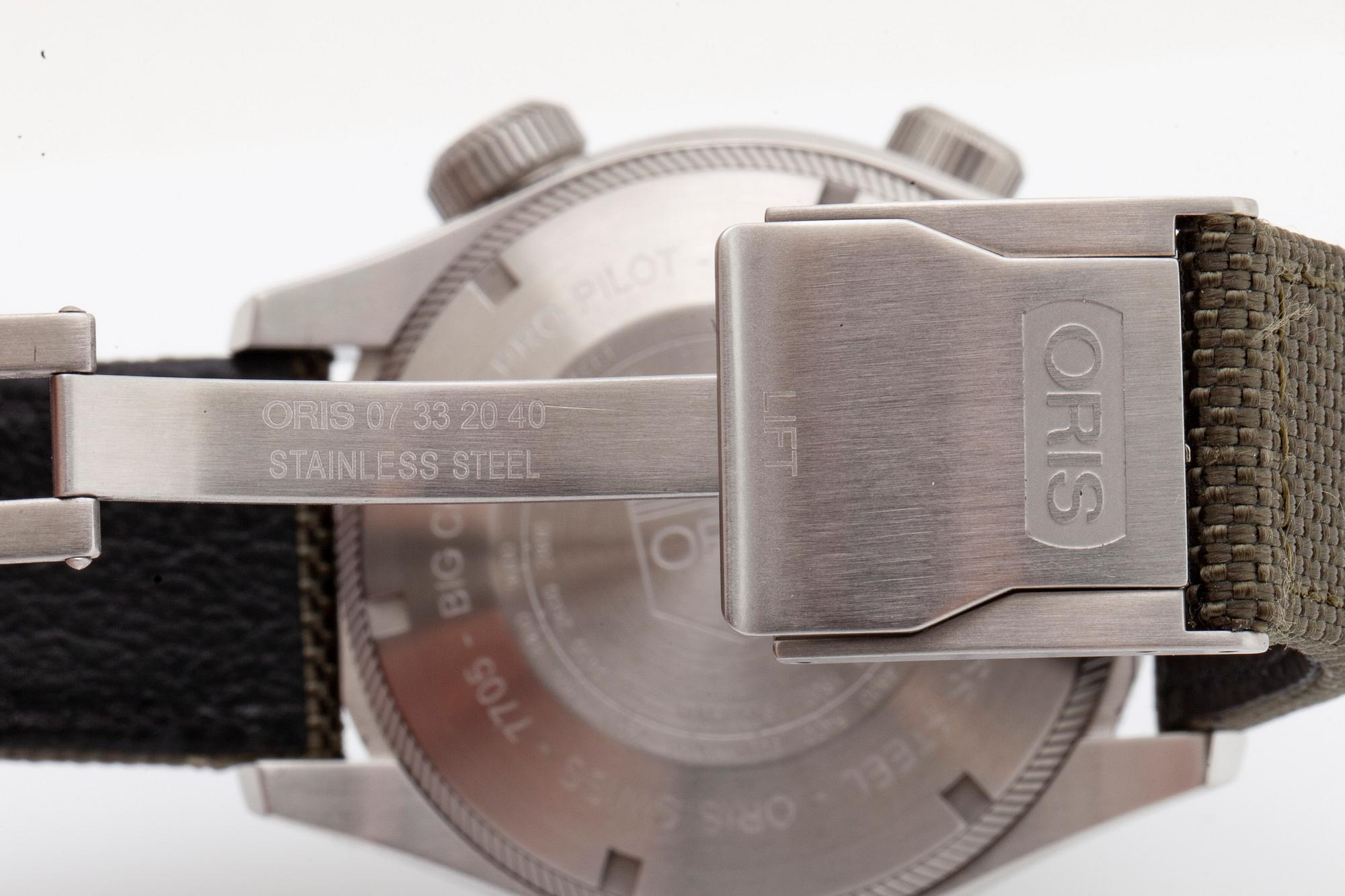 ORIS, Big Crown, Pro Pilot, Altimeter, wristwatch, 47 mm.