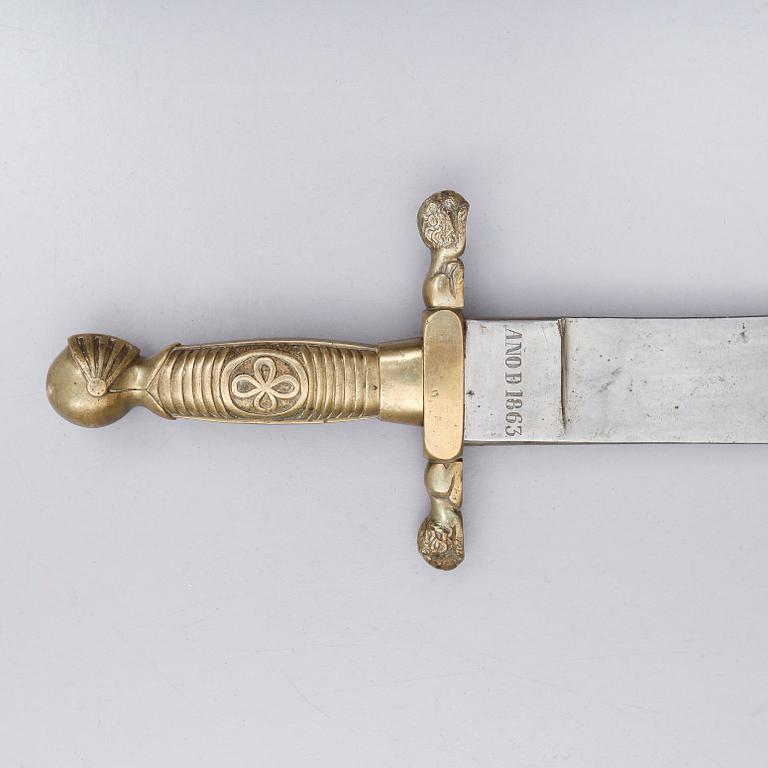 MACHETE, modell 1859, Civil Guard, Spanien.